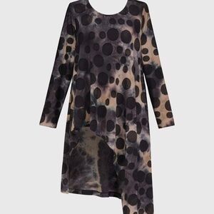 Alembika Hi-Lo Tunic Top, Coffee